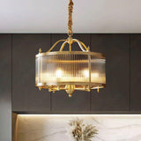 450 MM Crystal Metal Brass Gold Chandelier Living Room Entrance Ceiling Light