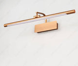 18W Modern Electroplated Rose Gold Body LED Wall Light Mirror Vanity Picture Lamp - Warm White