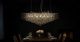1200 MM Crystal Chrome LED Tree Chandelier Light