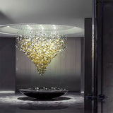 Meteoroid Chandelier - Amber Color