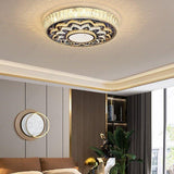 600 MM K9 Crystal LED Chandelier Lamp - Warm White