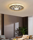 600 MM K9 Crystal LED Chandelier Lamp - Warm White