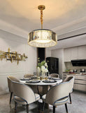 500MM Led Gold K9 Crystal Chandelier Ceiling Lamp Hanging Light - Warm White - Ashish Electrical India