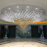 Meteoroid Chandelier - Amber Color