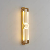 500MM LED Gold Long Acrylic Tube Wall Light - Natural White - Ashish Electrical India