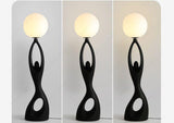 Lady Standing Sculpture Floor Lamp