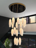 LED DOUBLE HEIGHT STAIR CHANDELIER - WARM WHITE - Ashish Electrical India