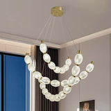 3 Belt Chandelier Hanging Lamp - Warm White