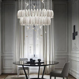 LED DOUBLE HEIGHT STAIR CHANDELIER - WARM WHITE - Ashish Electrical India
