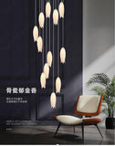 LED DOUBLE HEIGHT STAIR CHANDELIER - WARM WHITE - Ashish Electrical India