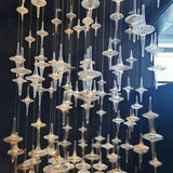 Pin Wheel Chandelier