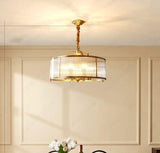 450 MM Crystal Metal Brass Gold Chandelier Living Room Entrance Ceiling Light