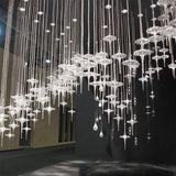 Pin Wheel Chandelier