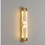 500MM LED Gold Long Acrylic Tube Wall Light - Natural White - Ashish Electrical India
