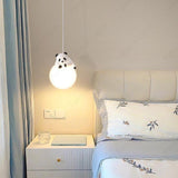 1-Light Polar Bear Kids Room Pendant Ceiling Light - Warm White - Ashish Electrical India