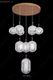 16-LIGHT LED DOUBLE HEIGHT STAIR CHANDELIER - WARM WHITE - Ashish Electrical India