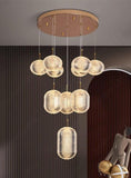16-LIGHT LED DOUBLE HEIGHT STAIR CHANDELIER - WARM WHITE - Ashish Electrical India