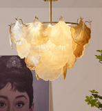 600 MM Glass LED Chandelier for Living Dining Room Light- Warm White