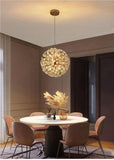 500MM Gold Crystal Ball Pendant Chandelier Ceiling Lights Hanging - Warm White - Ashish Electrical India