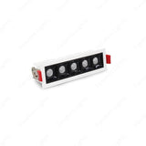 10W 5 Head Led Brick Blade Ceiling Recessed COB Light Cree Led White - Natural White 4000K - Ashish Electrical India