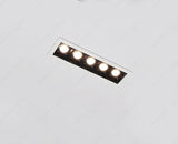 10W 5 Head Led Brick Blade Ceiling Recessed COB Light Cree Led White - Natural White 4000K - Ashish Electrical India