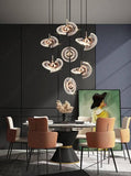 15 -LIGHT LED CRYSTAL DOUBLE HEIGHT STAIR CHANDELIER - WARM WHITE - Chandelier