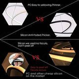 3 Ring Black Modern Double LED Chandelier for Dining Living Room Office Hanging Suspension Lamp - Warm White - Chandelier