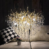 600 MM GOLD METAL Water Drop  LED CHANDELIER MM RING HANGING SUSPENSION LAMP - WARM WHITE - Chandelier