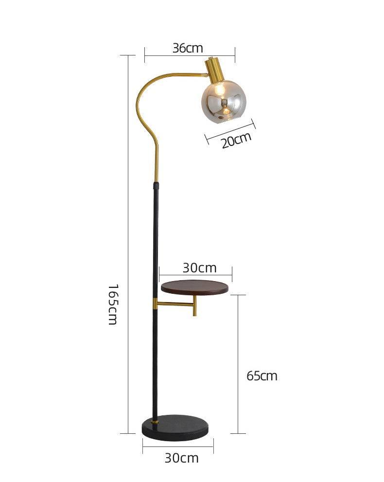 Floor standing outlet lights