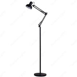 Reading Floor Lamp Standing Light with Adjustable Neck for Home and Office - Black - Floor Lamp