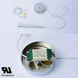 led 1 Light Modern LED Meteor Shower Pendant Lamp Acrylic Pendant Light Ceiling Light Bar Dining Room Tower Inside - Warm White/Gold - Pendant Lamp