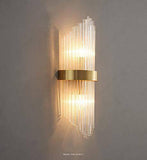 24W Model 4 Led Crystal Modern Gold Metal Wall Light for Drawing Room - Warm White - Wall Light