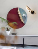 Led Bird Modern Gold Black Metal Wall Light for Drawing Room - Warm White - Wall Light
