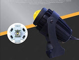 Led Outdoor Beam High Throw Focus Spot Light Upto 25 Meters Distance Light For Attraction - Warm White - Wall Light