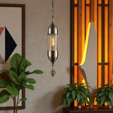Antique Brass Gold Pendant Light for Bedside Hanging Light