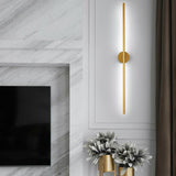 600MM LED Gold Long Modern Wall Light - Warm White - Ashish Electrical India