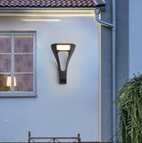 Led Modern Black Outdoor Wall Light - Warm White