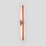 600 MM LED Glossy Rose Gold Plated Long Tube Wall Light - Warm White - Ashish Electrical India