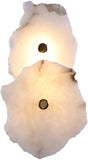 LED Stone Gold Frost Wall Light