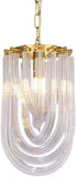 led Gold Crystal Hanging Pendant Ceiling Light