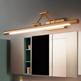 Modern Led Bathroom Rose Gold Metal Vanity Picture Mirror Light Wall Lamp - 3 Color in 1