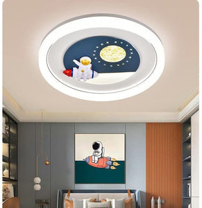 Round 500 MM Astro Design Modern LED Chandelier Ceiling Light - Warm White
