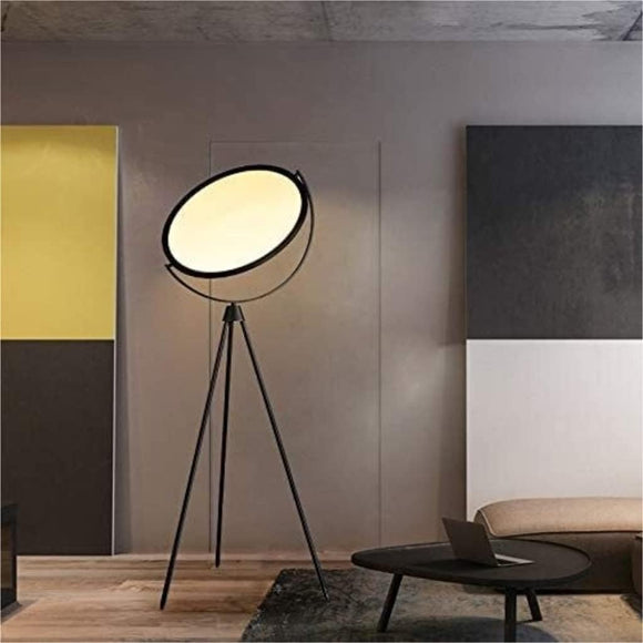Led Tripod Floor Standing lamp Living Room Light Standing lamp - Black