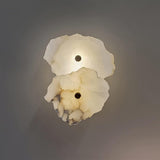 LED Stone Gold Frost Wall Light
