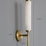 LED Marble Gold Wall Light Living Dining Bedside Light