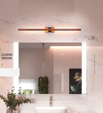 600 MM LED Glossy Rose Gold Plated Long Tube Wall Light - Warm White