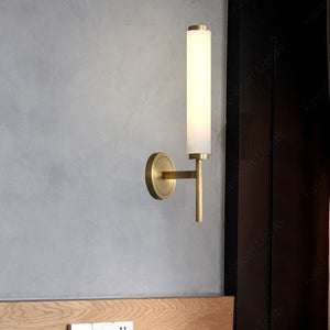 LED Marble Gold Wall Light Living Dining Bedside Light
