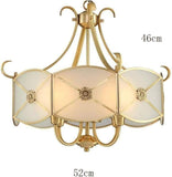 550 MM Crystal Metal Brass Gold Chandelier Living Room Entrance Ceiling Light