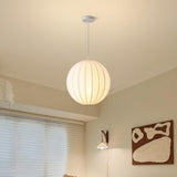 Cane Light Beige Chandelier Pendant Hanging for Living Room