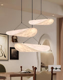Cane Light Beige Chandelier Pendant Hanging for Living Room